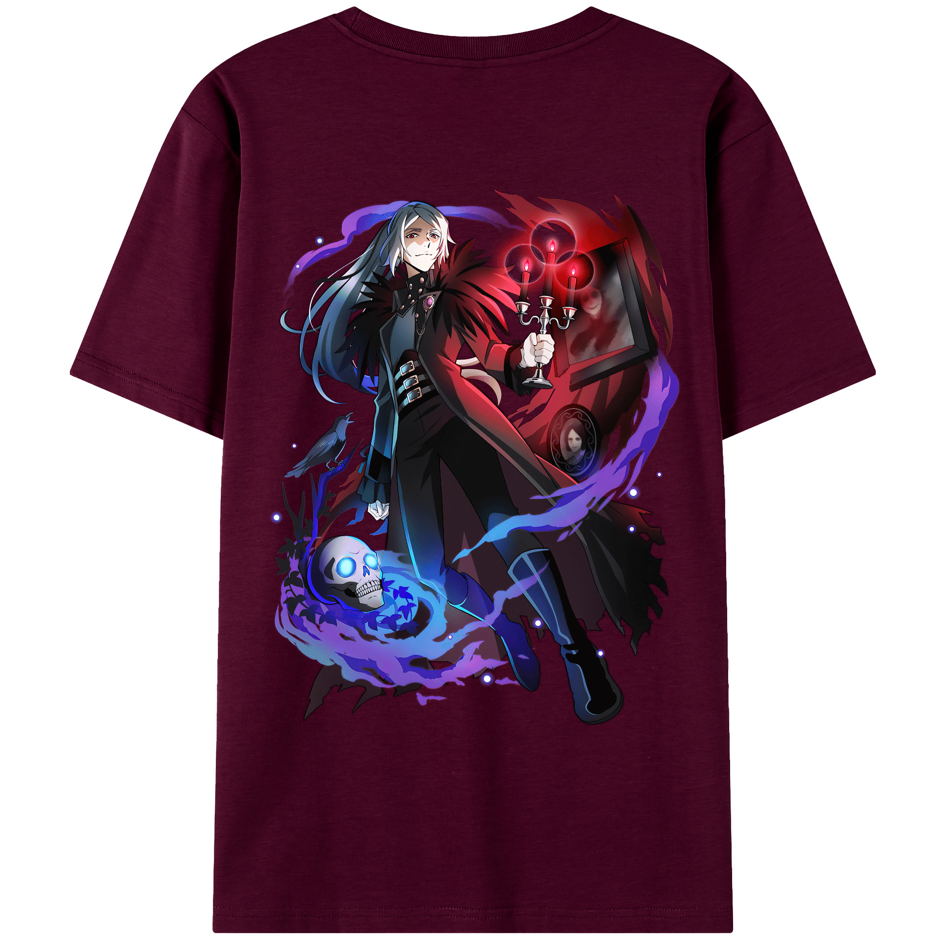 （画像用） 文豪ストレイドッグス Bungo Stray Dogs レディース半袖Tシャツ(バックプリント)